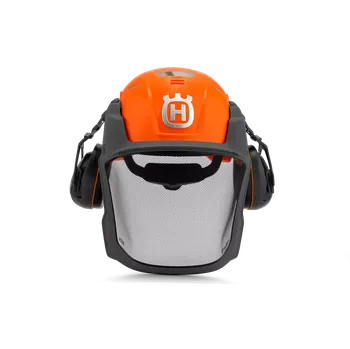 Pracovní přilba Ochranná přilba pro práci v lese, Husqvarna Technical Mips, oranžová Ochranné prostředky