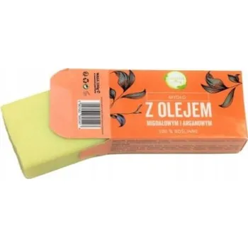 Mýdlo 100% rostlinné mýdlo s arganovým a mandlovým olejem 100g Koszyczek Natury