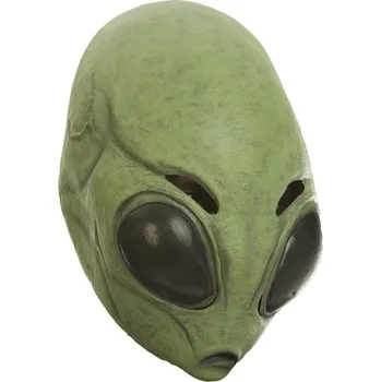Karnevalová maska Ghoulish - Maska zelený mimozemšťan pro dospělé -