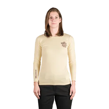 Dámské oblečení Northfinder Dámské tričko z organické bavlny HAILIE, bílá, S