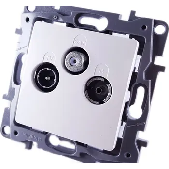 Elektrická zásuvka Anténní zásuvka nástěnná Legrand bílá