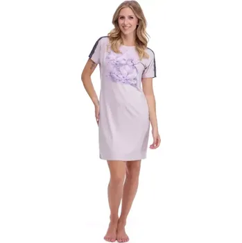 Dámská noční košile 113/A111 - dámská košile Fabio, XL, dusty rose