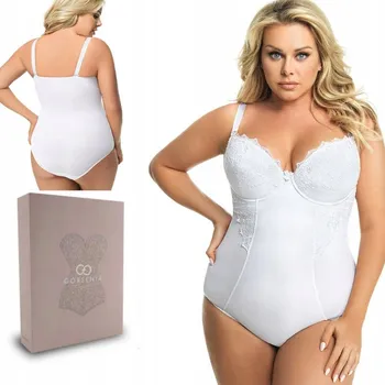 Body Zeštíhlující body Gorsenia Livia G184 85D bílé