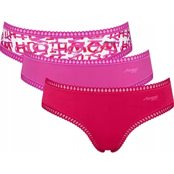 Kalhotky Dámské KALHOTKY Hipster Sloggi GO Crush Hipster C3P BAVLNA 3 ks S