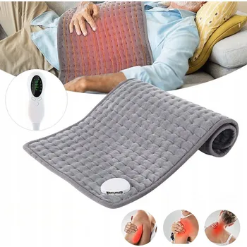 ELEKTRICKÁ VYHŘÍVANÁ DEKA HRUBÁ VELKÁ VYHŘÍVACÍ PODLOŽKA + OVLADAČ 75W