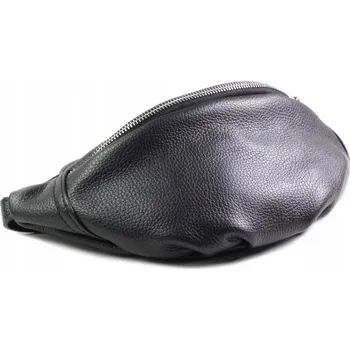 Ledvinka Dámská ledvinka Toscanio A55 , černá, z přírodní kůže