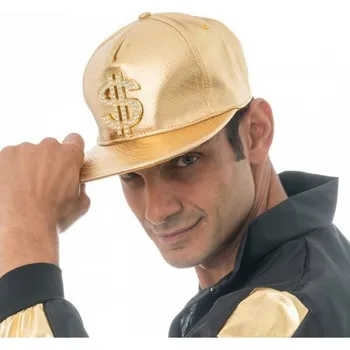 Kšiltovka KŠILTOVKA RAPER, RAPER S DOLAREM, ZLATÉ DOPLŇKY