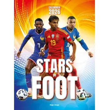 Diář Calendrier mural Stars du Foot 2026 (FR)