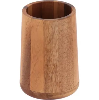 Obraz Kelímek do koupelny 11,5 cm Akácie přírodní dřevo hnědý elegantní 200 ML