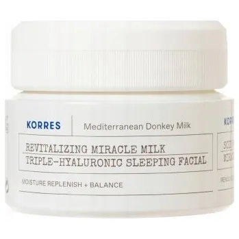 Pleťová maska KORRES OSLÍ MLÉKO DONKEY MILK KRÉMOVÁ MASKA NA NOC SLEEPING FACIAL 40 ml