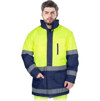 Moto oblečení Bunda Reis BLUE-YELLOW-J YG velikost XL