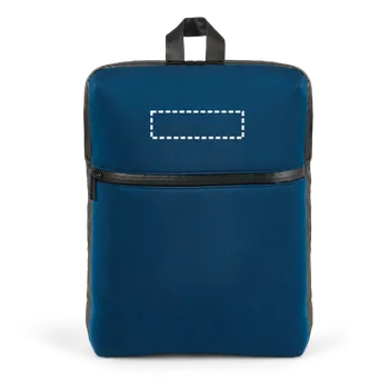 Městský batoh URBAN BACKPACK. Batoh na notebook 14'' v měkké skořepině a plachtě Transfer (max. 4 barvy, 140 x 40mm) 2 barvy 3500 Horní přední část