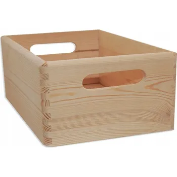 Obraz Krabička krabička DECOUPAGE, otevřená truhla 40x30 cm