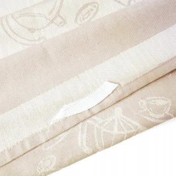 Utěrka Utěrka bavlněná do kuchyně 50x70 kuchyňská osuška PEREŁKA béžová