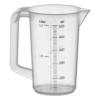 APS Odměrka, objem: 0,50 litru, výška: 135 mm, průměr: 95 mm