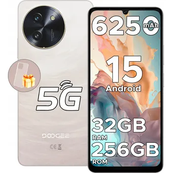 Mobilní telefon Smartphone DooGee Note 59 Pro 8 GB / 256 GB 5G zlatý