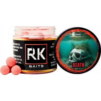 Boilies Proteinové kuličky RK Baits Death Fluo Pop Up 12 mm