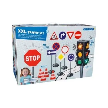 Hra na zahradu Dopravní set XXL