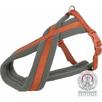 Vodítko pro psa Postroj pro psa Trixie Confort Premium Oranžová L/XL