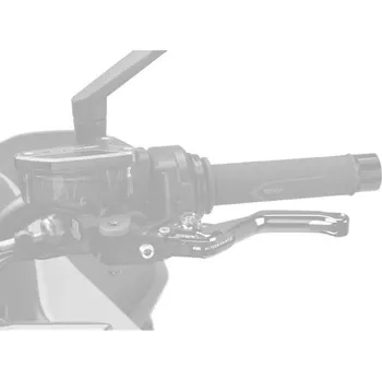 Auto-moto PUIG Páčka spojky bez adaptéru PUIG 4.0 4230YV krátké titan/green