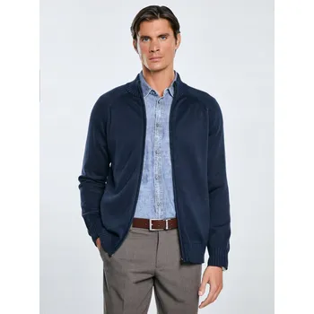 Pánský svetr BIG STAR Nazar 403 tmavě modrá XXL