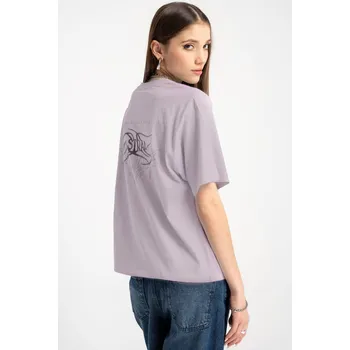 Dívčí tričko Reporter Young | Dívčí fialové tričko s potiskem „ASTRAL“ na zádech - Barva FIALOVÁ, Velikost 164 253-0440G-44-690-1