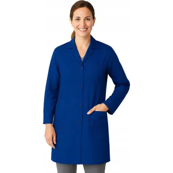 Pracovní obuv Dámská zdravotní zástěra chrpa laboratorní pro studenty lékařů, velikost XL