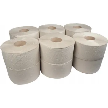 Toaletní papír Toaletní papír JUMBO recyklovaný ŠEDÝ 1 vrstva 12 rolí