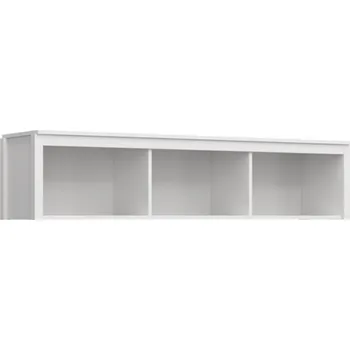 Závěsná knihovna FARGE - bílá