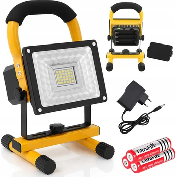 HALOGENOVÁ PŘENOSNÁ LAMPA PRO STAVEBNÍ OSVĚTLOVAČ SMD LED REFLEKTOR 30W