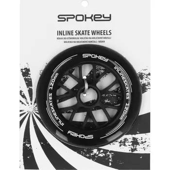 Kolečkové brusle Kolečka na kolečkové brusle Spokey PU 120 mm 2 ks