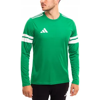 Pánské tričko s dlouhým rukávem adidas Squadra 25 zelené JN7490 velikost M