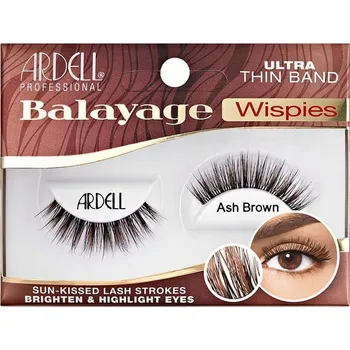 Umělé řasy ARDELL Řasy BALAYAGE ASH BROWN Wispies