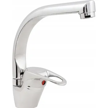 Vodovodní baterie Stojánková kuchyňská baterie Hydroland ATUT stříbrná