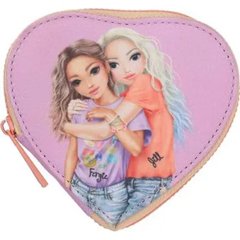 Peněženka Peněženka ve tvaru srdce s karabinkou Top Model Girl Power