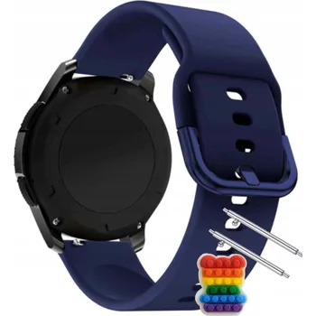 Pouzdro na mobilní telefon Řemínek Řemínek pro Rubicon RNCF35, Silikonový Tmavě Modrý Smyčka, nastavitelný