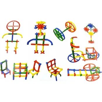 ostatní stavebnice STAVEBNICE EDUKAČNÍ KVĚTINY 602907