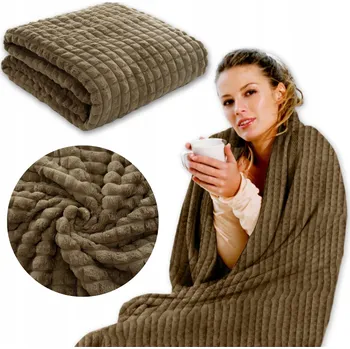 Přehoz na lůžko Deka 200x220 Mikrovlákno Lisovaná Nadýchaná Přehoz na Postel Larysa 04