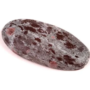 Přírodní kámen Kabošon Hornblende č.6373 (34x16x5mm)