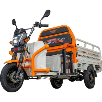 Dětská tříkolka Elektrická nákladní tříkolka RURIS PILOT 3120A bílá