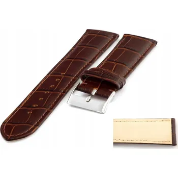 Řemínek na hodinky Kožený řemínek k hodinkám Tekla T-04.02 PRO univerzální 20 mm + stěžejky
