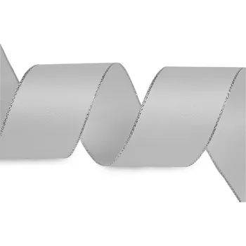 Stuha Stuha taftová s lurexem šíře 40 mm