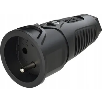 Elektrická zásuvka Hermetická Elektrická Zásuvka Pce černá