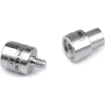 Piston k nýtování průchodek vnitřní Ø5,5 a 7 mm, barva 2 (7x5 mm) stříbrná