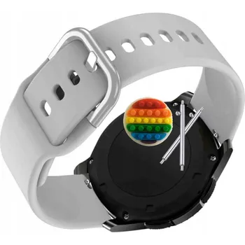 Pouzdro na mobilní telefon Řemínek Řemínek pro Esterio AW540, Silikonový Šedý Smyčka, nastavitelný