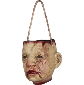 Party dekorace Ghoulish - Taška na sladkosti s démoní hlavou -