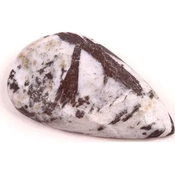 Přírodní kámen Kabošon Hornblende č.6372 (31x18x5mm)