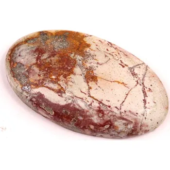 Přírodní kámen Kabošon Morrisonite Jaspis č.6346 (44x26x6mm)