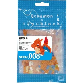 Obraz Nanoblock NBPM008 Pokémon Charizard, Barevný, Bandai