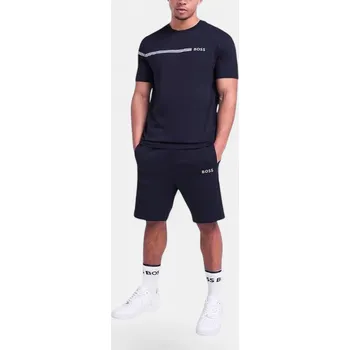 Pánské oblečení Pánský komplet kraťasy s trikem Hugo Boss - Velikost L, Barva Modrá M56441 19684065